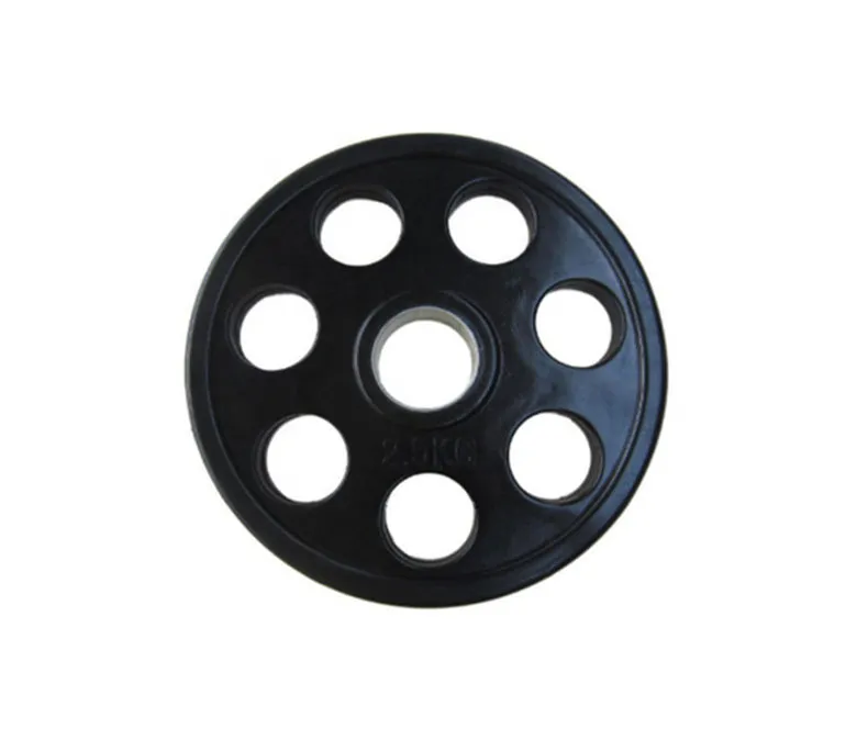 Placă neagră cu șapte găuri acoperită cu cauciuc