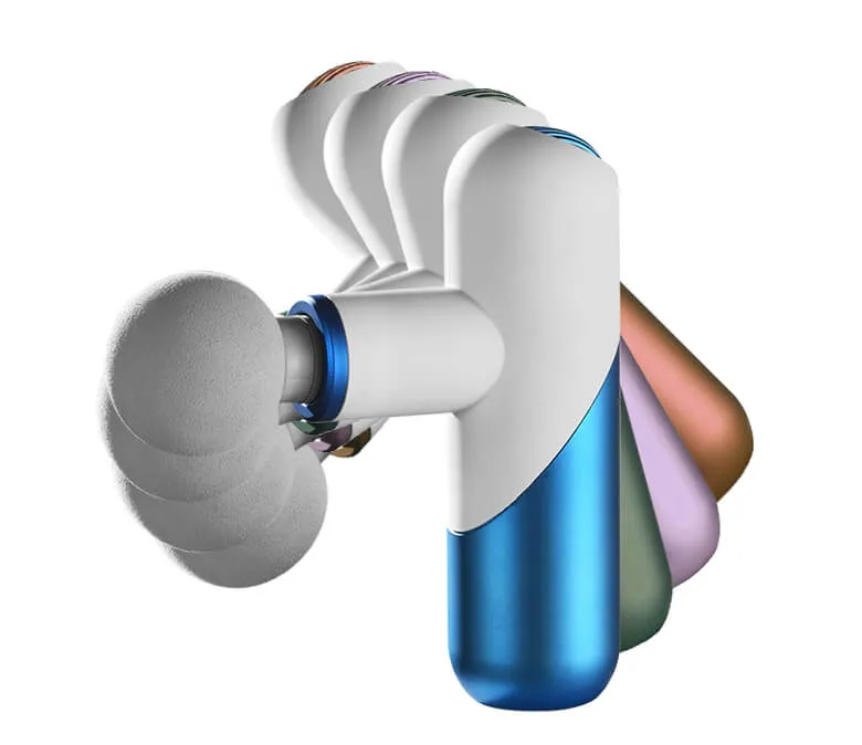 Mini pistol de masaj în două culori