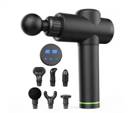 Pistol de masaj cu 6 capete