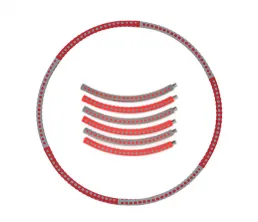 Hula Hoop ponderat cu masaj cu bump