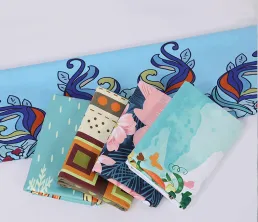 Prosop de yoga din microfibră