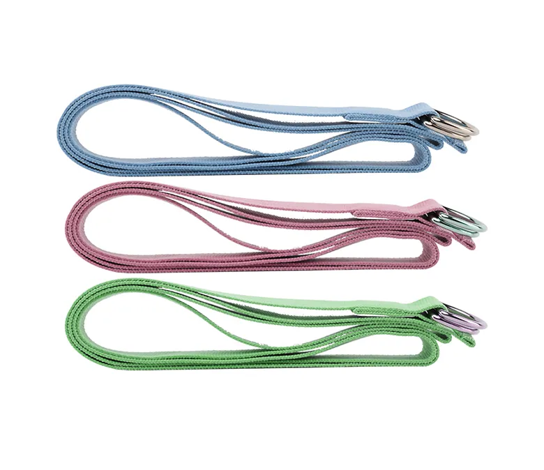 Curea de yoga cu inel în D metalic