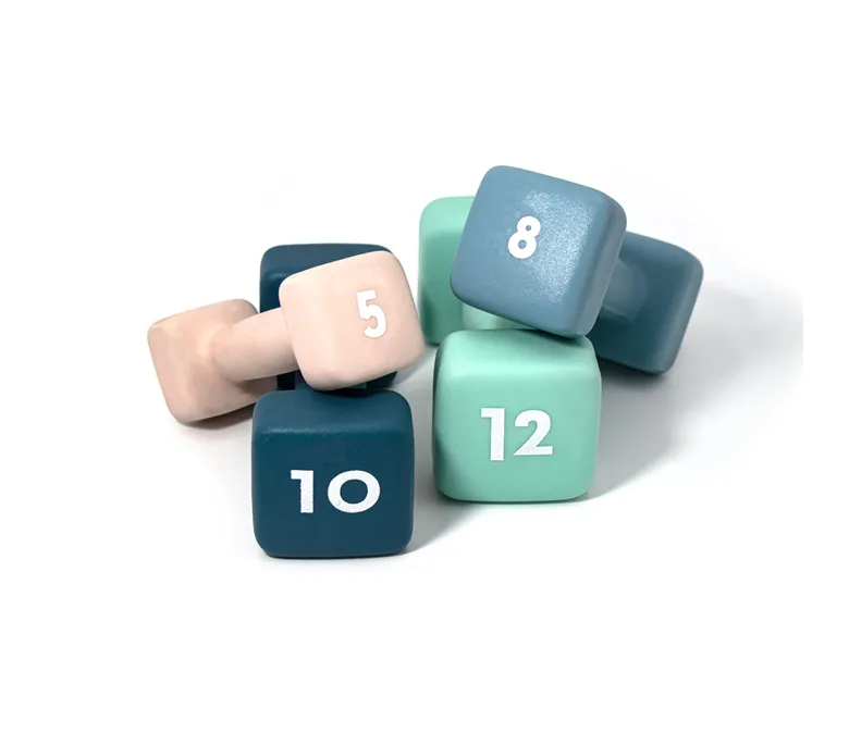 Ganterele pătrate din fontă din neopren de culoare angro pentru femei