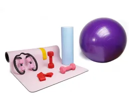 Kit de &icirc;ntindere covoraș de yoga din PU