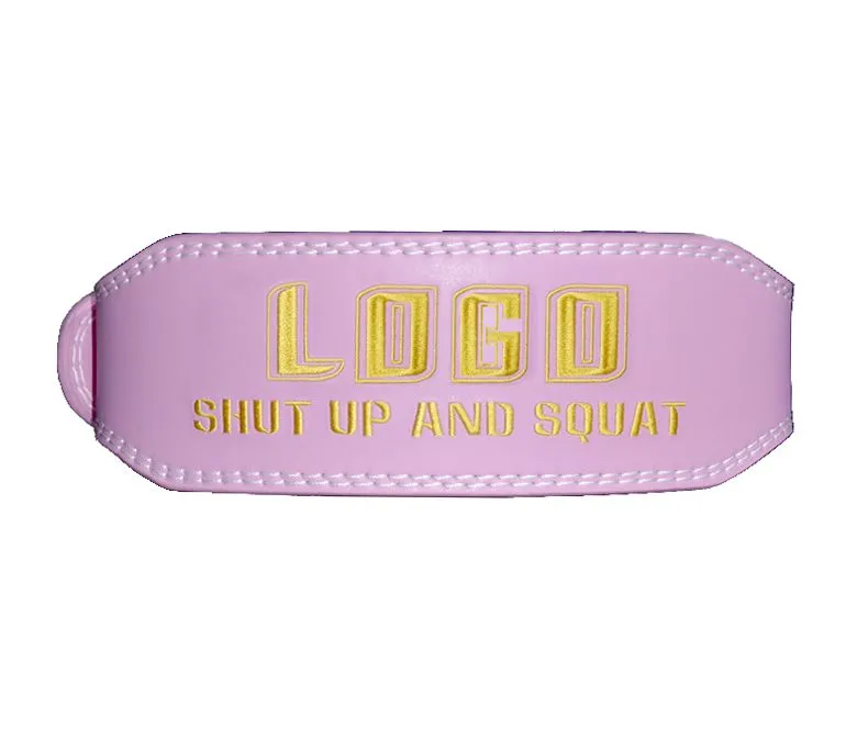 Curea personalizată de ghemuit pentru femei Curea de powerlifting cu ridicata