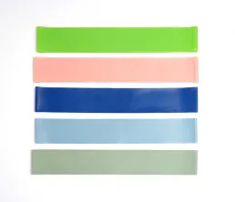 Bandă de rezistență din latex &icirc;n relief, prietenoasă cu mediul