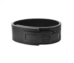 Cureaua de haltere cu cataramă metalică personalizată din piele de vacă