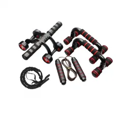 Set de fr&acirc;nghii de tragere cu fr&acirc;nghie pentru sărituri cu roți AB cu patru roți