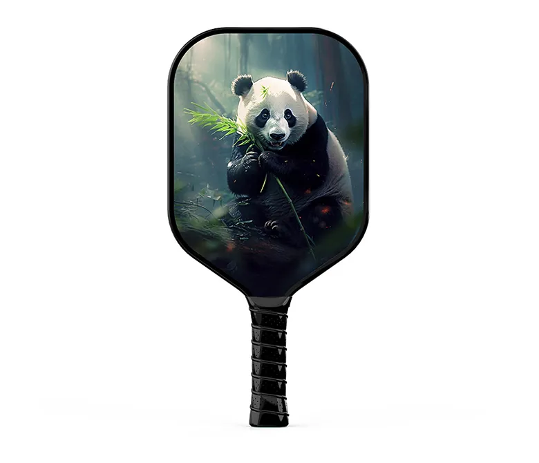 Copiii folosesc rachetă din fibră de sticlă