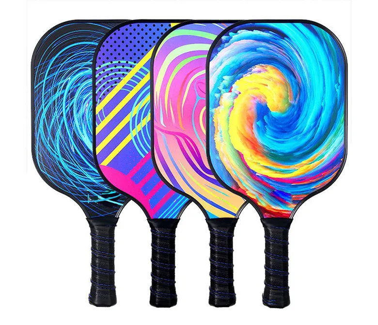 Paleta Pickleball Single din Fibră de Carbon