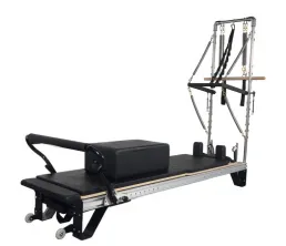 Reformator Pilates din aliaj de aluminiu, cu turn