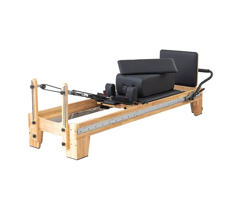 Oak Full Track Pilates Reformer