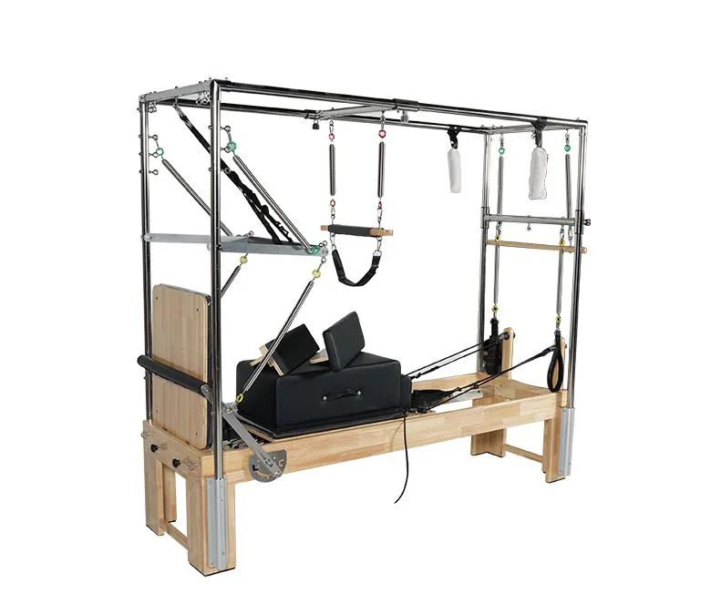 Wood Pilates Cadillac Reformer Reformer Trapez
