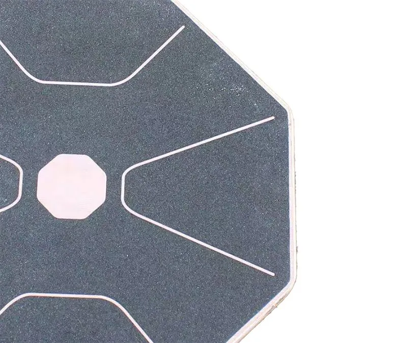 Placa de echilibru din lemn de mesteacan