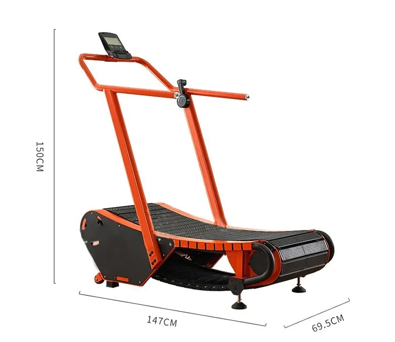 Banda de alergare curbată fără motor