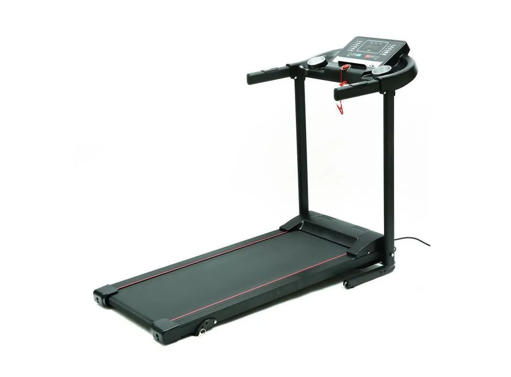 Aparat de fitness electric pentru mers pe jos, alergare, jogging, cu ecran LCD