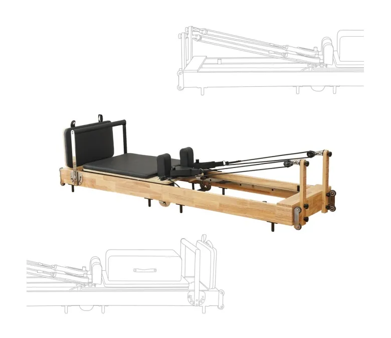Pliabil din lemn Body Balance Pilates Core Bed Reformer Portable Reformer