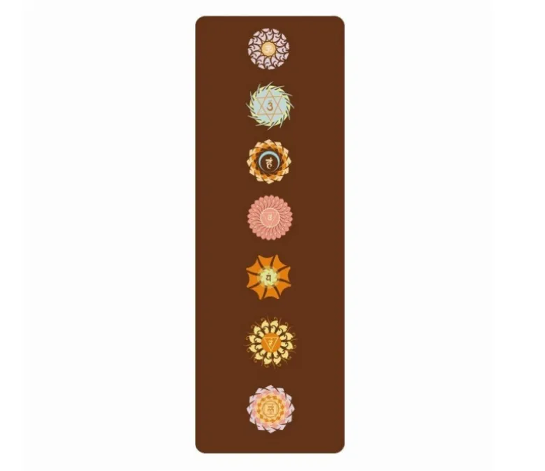 Covoraș de yoga imprimat în piele de căprioară TPE de înaltă calitate