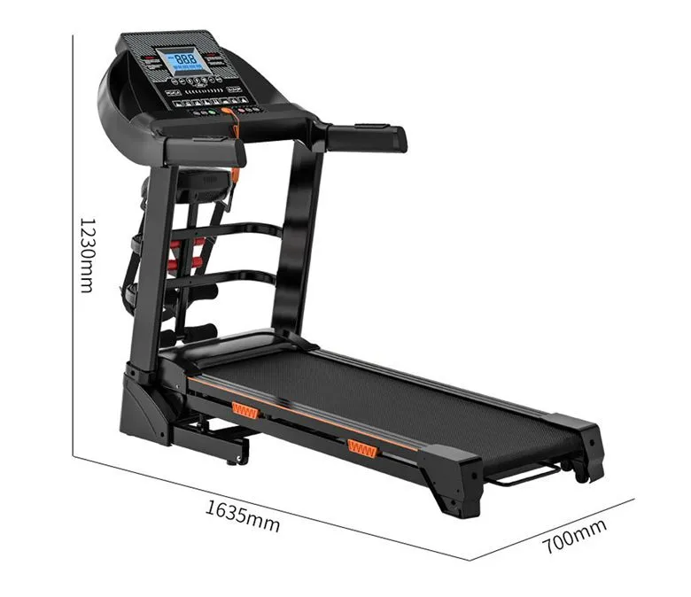 Banda de alergare electronică inteligentă pentru fitness Afișaj LED Banda de alergare sportivă multifuncțională