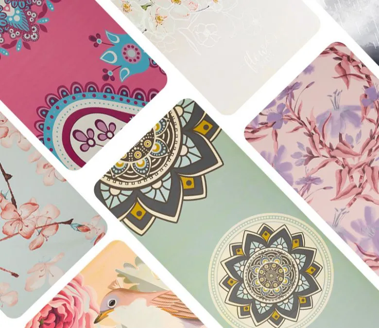 Covoraș de exercițiu din PU anti-alunecare premium Yoga