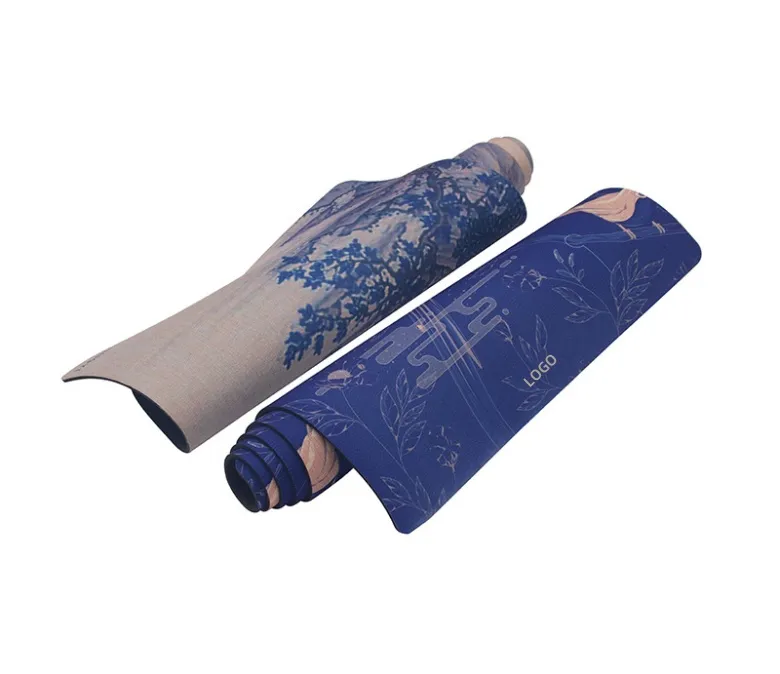 Covoraș pentru exerciții yoga din cauciuc natural+in