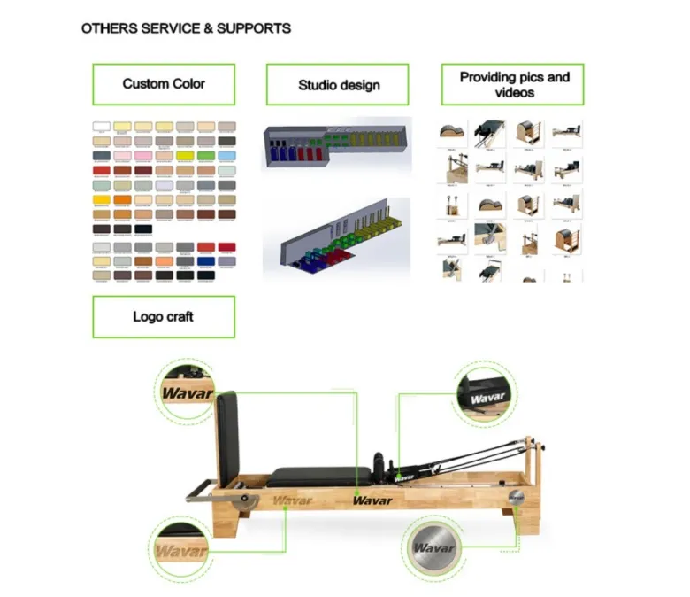 Pilates reformator clasic din lemn de vânzare