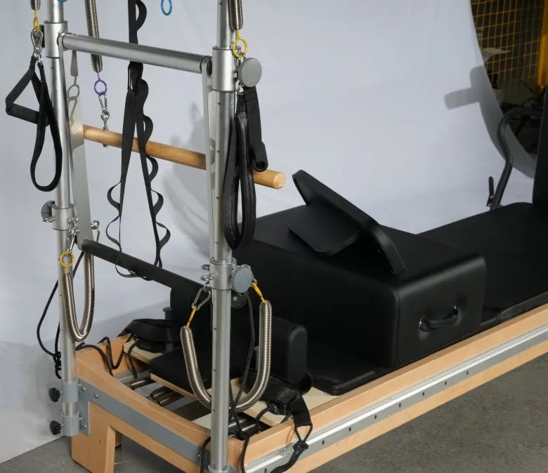Maple Full Track Split Pilates Reformer cu turn