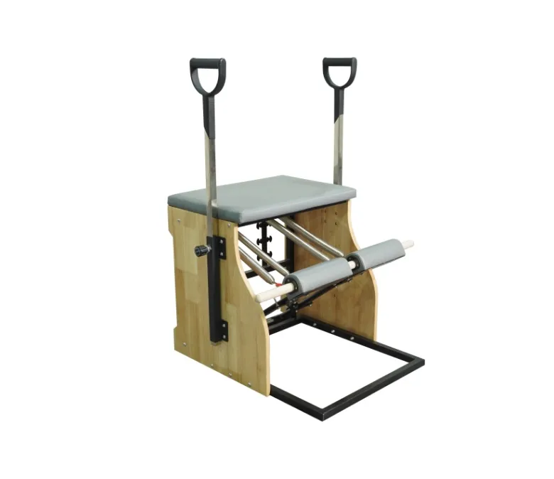 Scaun Pilates din stejar Wavar