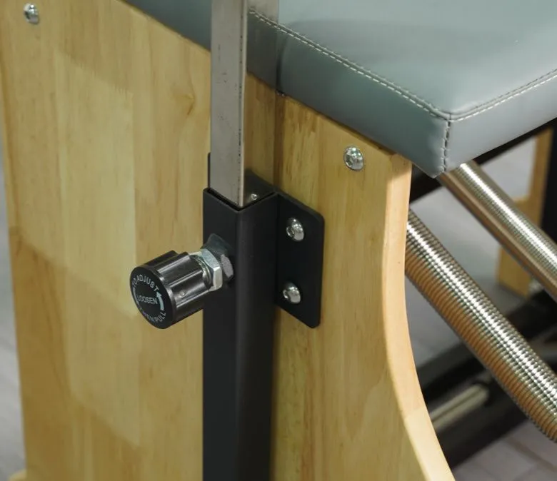 Scaun Pilates din stejar Wavar