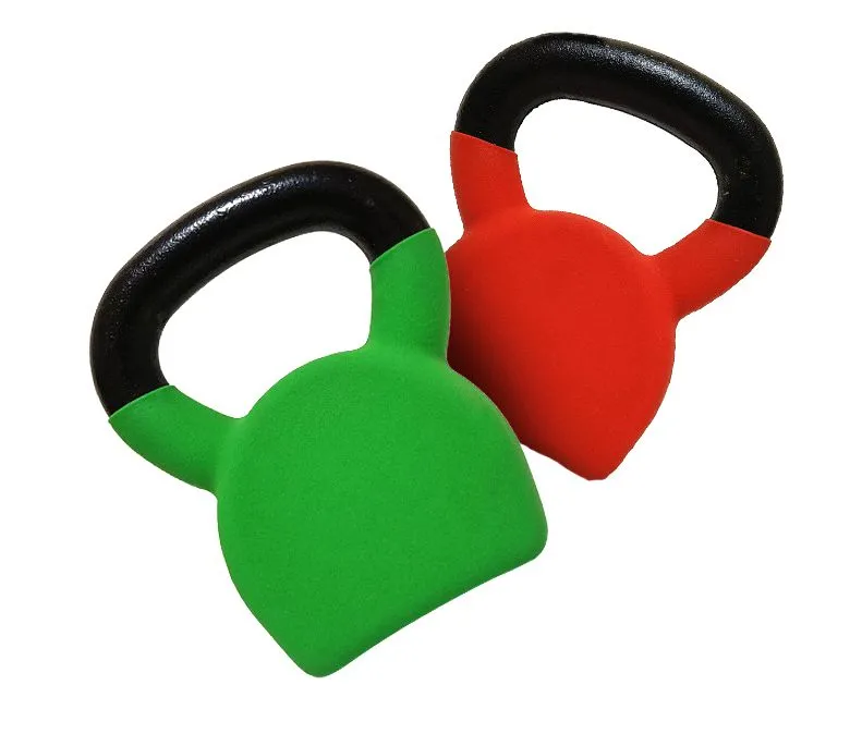 Kettlebell acoperit cu un singur vinil conturat
