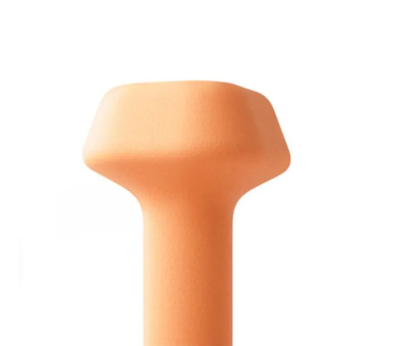 Ganteră trapezoidală cu plastic