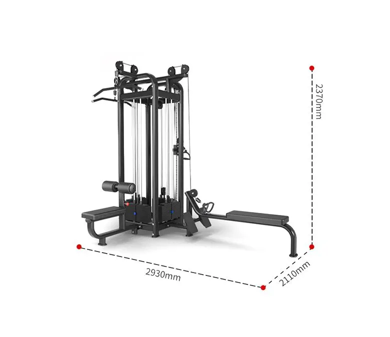 Multi Jungle 8 Stations Machine Echipament de gimnastică