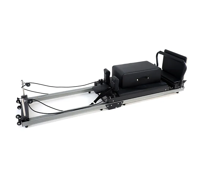 Wavar® Design Exclusiv patentat din aliaj de aluminiu Pliabil Pilates Reformer Portable Reformer