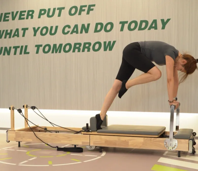 Pliabil din lemn Body Balance Pilates Core Bed Reformer Portable Reformer