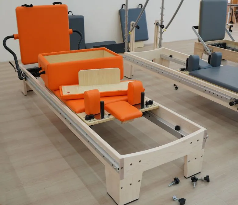 Oak Full Track Pilates Reformer