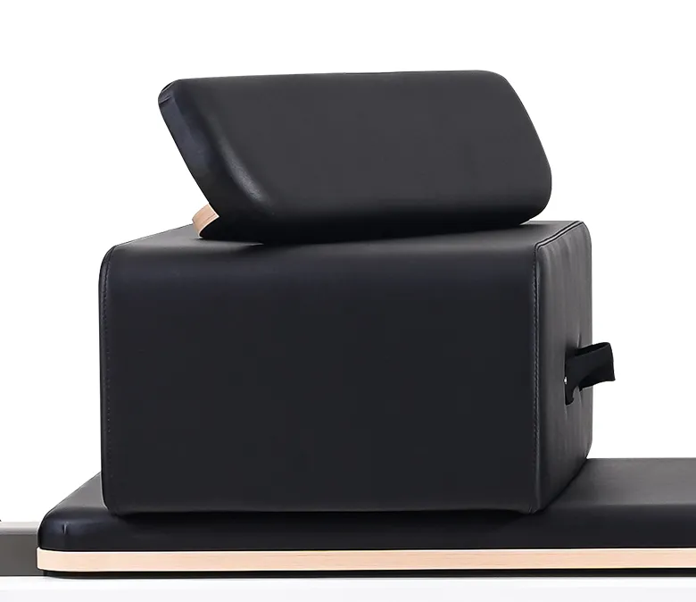 Reformator Pilates pliabil din aluminiu alb de vânzare