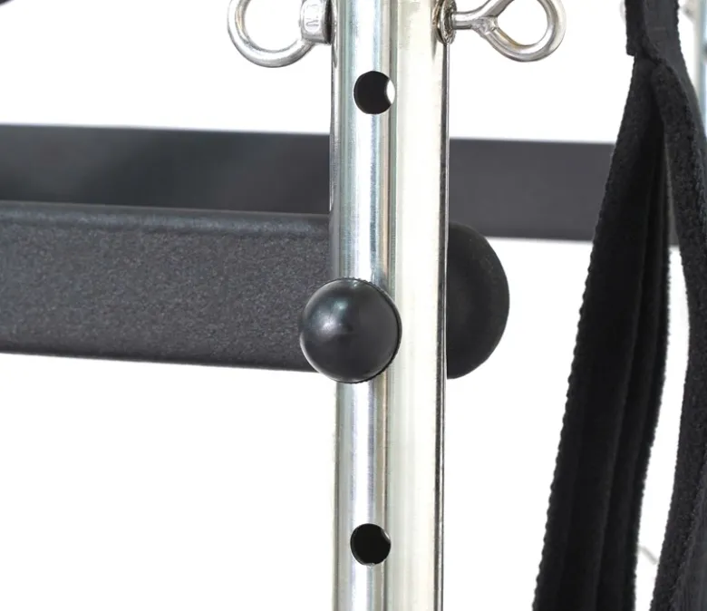 Reformator Pilates din aliaj de aluminiu, cu turn