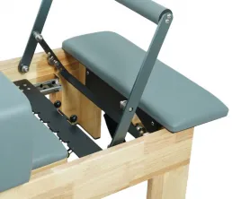 Wavar Pilates Oak Reformer Mașină cu bară de picioare &icirc;ncorporată
