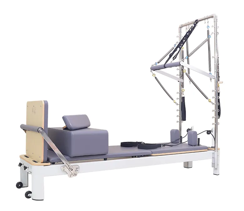 Studio Pilates Reformer din aliaj de aluminiu cu turn