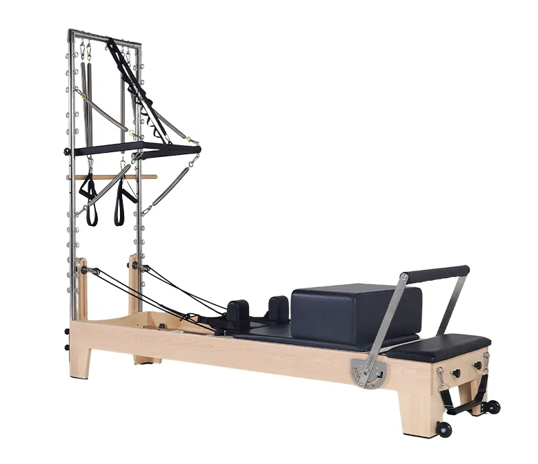 Studio Pilates Maple Reformer cu jumătate de trapez