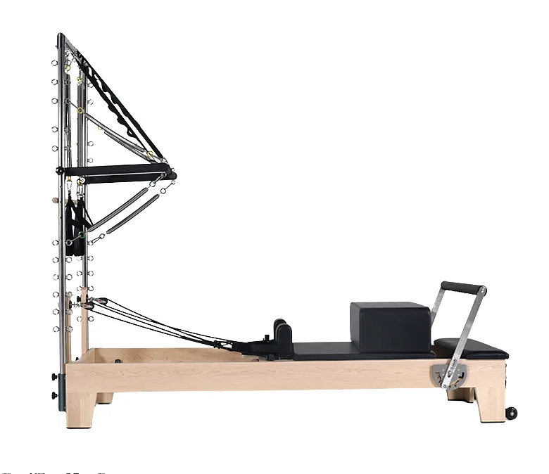 Studio Pilates Maple Reformer cu jumătate de trapez