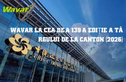 Wavar va expune la cel de-al 139-lea Târg de Canton din Guangzhou
